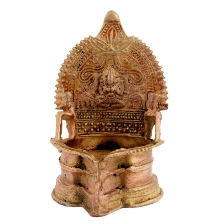 Old Handcrafted Diya Goddess Laxmi OIL Lamps