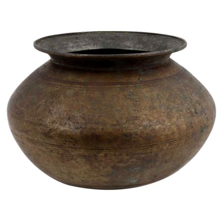 Brass Holy Water Pot Or Lota In Simple Design
