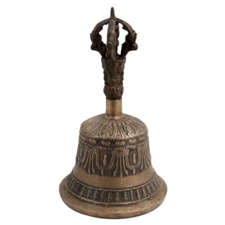 Hand Crafted Embossed Buddhist Vajra Bell