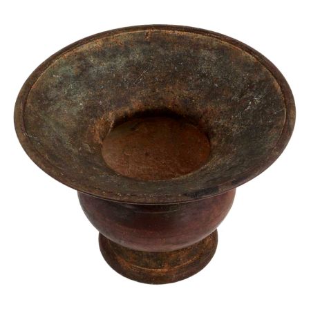 Hand Made Brass Pot Planter With Wide Mouth