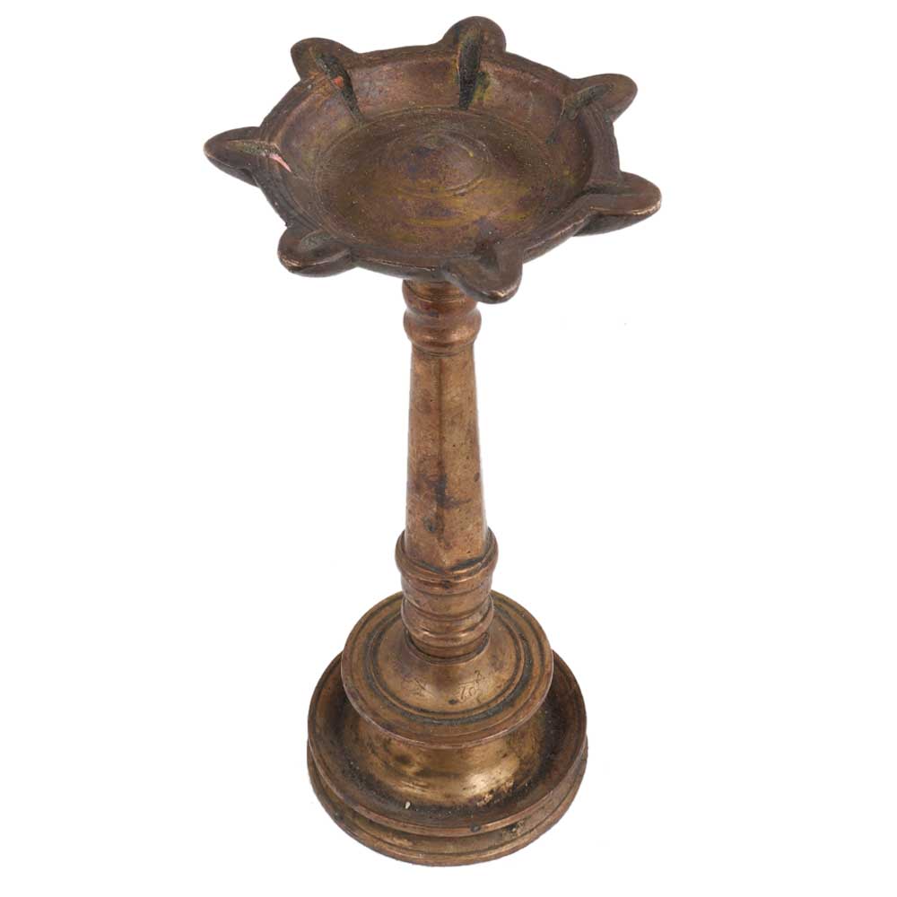 Indianshelf, Brass Oil Lamp Candle