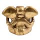 Brass Ganesha Statue Blessing Pose And Large Ears