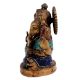 Colorful Brass Ganesha Statute For Worship And Decoration