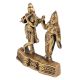 Sacred Brass Radha Krishna Standing Statue