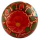 Red & Green Designer Wooden Knob
