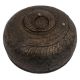 Engraved Round Storage Box With Ring Handle On Top