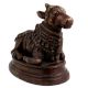 Brass Nandi Statue Sitting