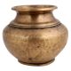 Brass water pot Hand Beaten Ritual Pot