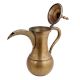 Brass Coffee Pot Pitcher With Spout And Finial