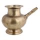 Religious Golden Brass Pot With Stout