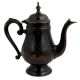 Handmade Black Brass Coffee Pot Finial Top