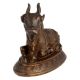 Brass Sitting Maha Shiv Nandi Statue For Good Luck