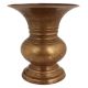 Brass Urn Shape Wide Mouth Table Vase