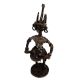 Tribal Brass Statue Drummer Musician