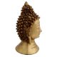 Brass Buddha Head Statue Showpiece
