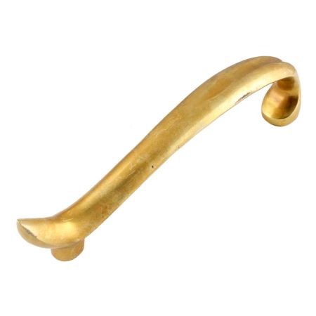 Brass Curved Tail Brass Door Handle