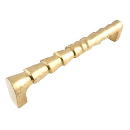 Brass Segmented Design Door Handle