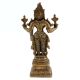 Brass Statue Of Lord Vishnu Standing Narayan Holding Club