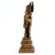 Brass Statue Of Lord Vishnu Standing Narayan Holding Club