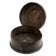 Brass Vintage Round Jewelry Box