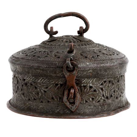 Copper Paan Dan Jali Work And Decorative Handles