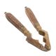 Kashmiri Brass Nut Cracker With Wooden Handle