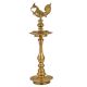 Peacock DesignÂ Brass Oil Lamp Deepam Deepak Diya