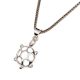 92.5 Sterling Silver Turtle Charm Pendant
