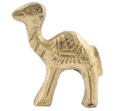 Brass Tribal Camel Figurine Incense Holder