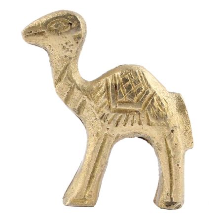 Brass Tribal Camel Figurine Incense Holder