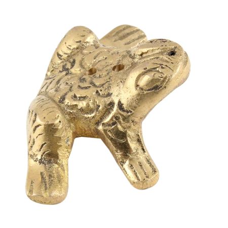 Brass Frog Incense Holder Agarbati Stand