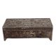 Ornate Silver Metal Vintage Jewelry Box