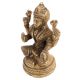 Brass Goddess Parvati Blessing Pose Statue
