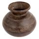 Rustic Engraved Horizontal Lines Water Storage Pot