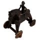 Brass Rider On Horse Temple Toy Home Decoration