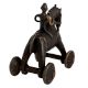Brass Rider On Horse Temple Toy Home Decoration