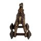 Brass Temple Toy Rider On Horse Collectable Toy