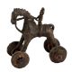 Home Decorative Old Temple Toy Of Horse With A Rider