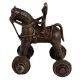 Hand Made Vintage Brass Horse Temple Toy