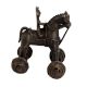Hand Made Vintage Brass Horse Temple Toy