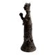Brass Tribal lady Holding Child Home Decoration Statue