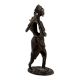 Brass African Farmer Statue standing with stick