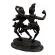Brass Indian God Shiva And Goddess Parvati Dance Statue