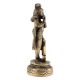 Young Brass Lord Krishna Playing Flute Statue