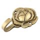 Single Mini Hook Brass Rose Shaped Wall Hook 