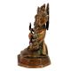 Hindu Brass Statue Of Lord Panchmukhi Hanuman
