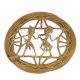 Brass Dhokra Wall  Art Tribal Couple For Wall Decoration