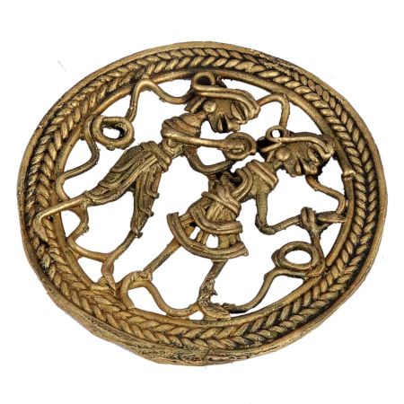 Handcrafted Brass Dhokra Art Wall