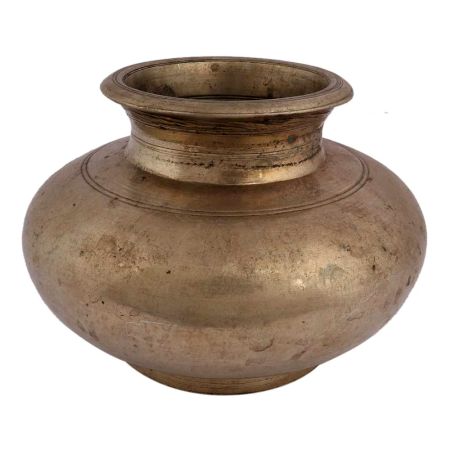 Brass Worship Pot Pavitra Gangajali Lota Kalash