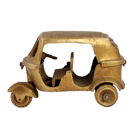 Handmade Brass Auto Statue Toy Gift